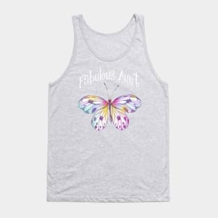 Fabulous Aunt Butterfly Tank Top